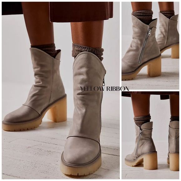 🆕 Free People Jack Zip Ankle Boots